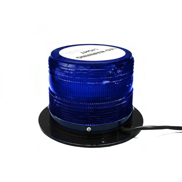 RS-FMX625LED-B - Heavy Duty Dome Style LED Beacon (SAE Class 2) (Blue)