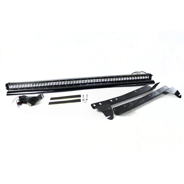 RSJ8401-SR - 84-01 2/4WD Jeep XJ Cherokee Complete Stealth Light Bar Kit