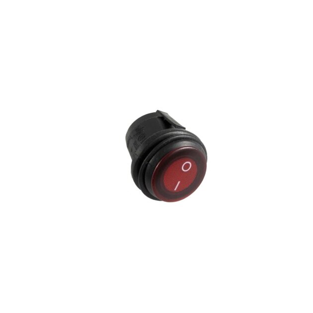 Waterproof LED Rocker 12V /12A Switch (Red)