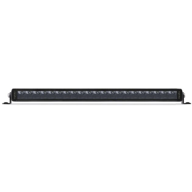 New 2024 Design with DRL - 20in RoadRunner SAE Compliant 105-watt LED Single Row Stealth Light Bar with MELT Temp Control System and screw-less frame construction