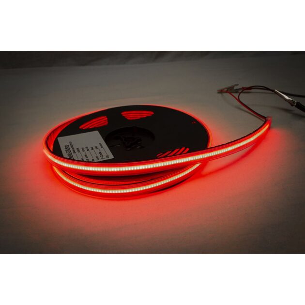 NEW - V-Sport Plasma 16.4ft IP67 LED Solid Tape Strip Reels with Heavy Duty 3M Adhesive - RED