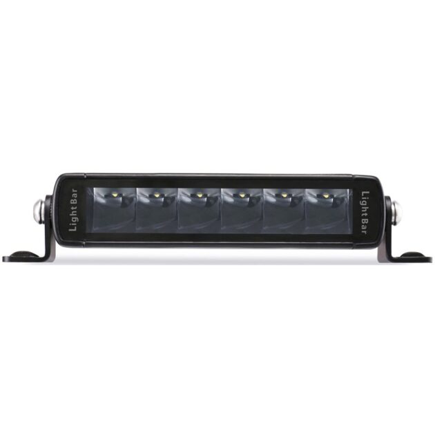 7in RoadRunner SAE Compliant 30-watt LED Single Row Stealth Light Bar with MELT Temp Control System and screw-less frame construction