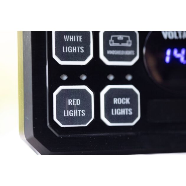 8-Button Auxiliary Light Universal Switch Panel with SLIM Touch control Box