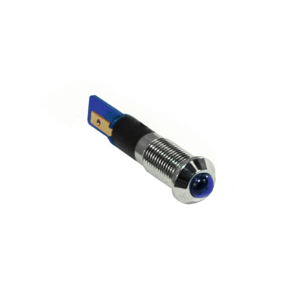 RS8MMB - 8mm Flush Mount LED Indicator Light (Blue)