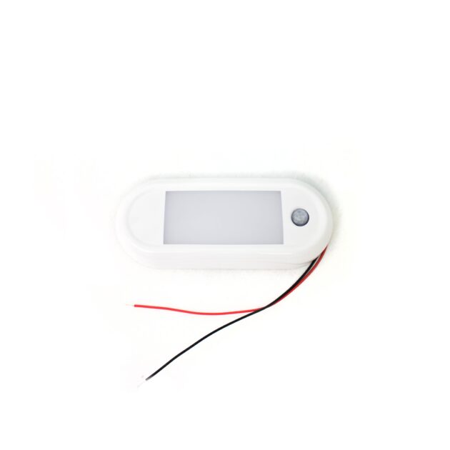 Infrared Sensor 12-Watt Oval LED Interior SMART TOUCH Light - 10-30V Range, IP67, Flush Mount and bracket