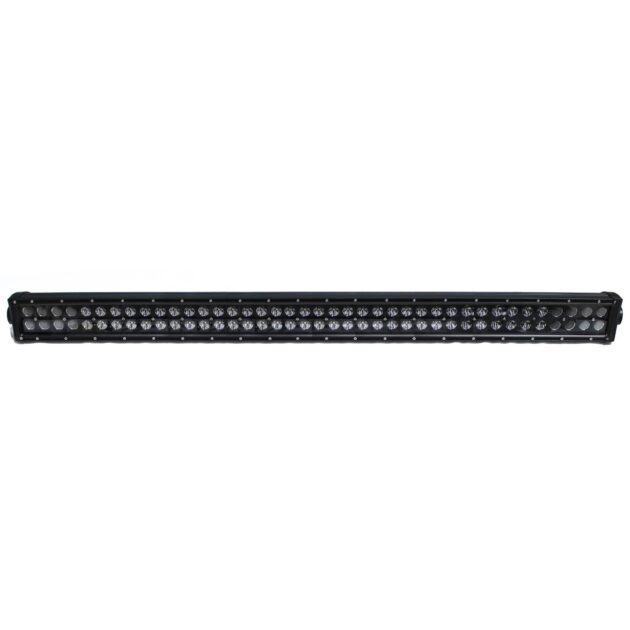 BLACKED OUT? Series 40in Straight, Double Row, Silver Combo-Flood/Beam Straight Hi Performance Light Bar 240w