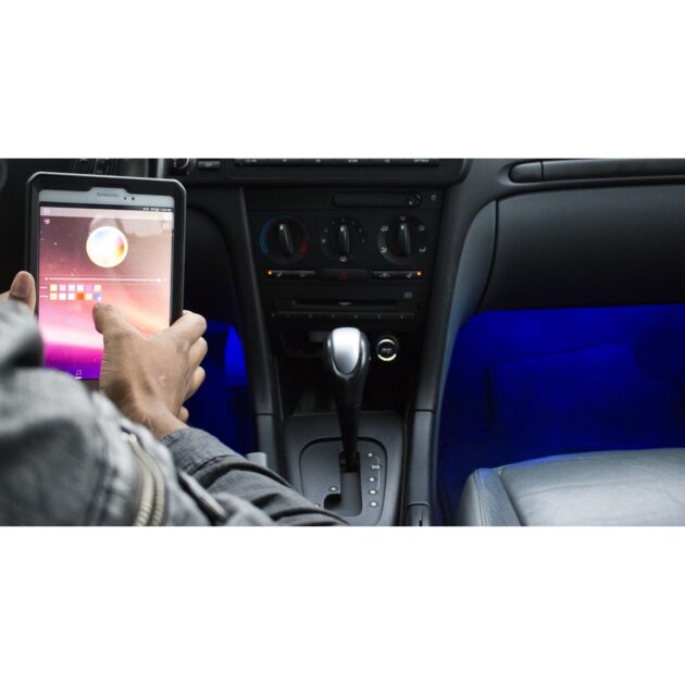 LED Interior RGB Multi-Color Accent Kit ColorSMART Smartphone Controlled with millions of colors and patterns