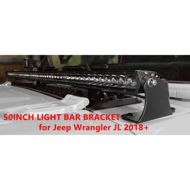 2018 JEEP JL Complete 52in Light bar Kit - (1) 52in LoPro Series? Light bar with brackets and wire switch harness