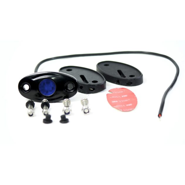 9W/720LM IP68 LED Glow POD Station Lights (Blue) AKA Rock Lights (Each)