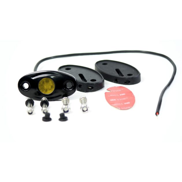 9W/720LM IP68 LED Glow POD Station Lights (Yellow) AKA Rock Lights (Each)