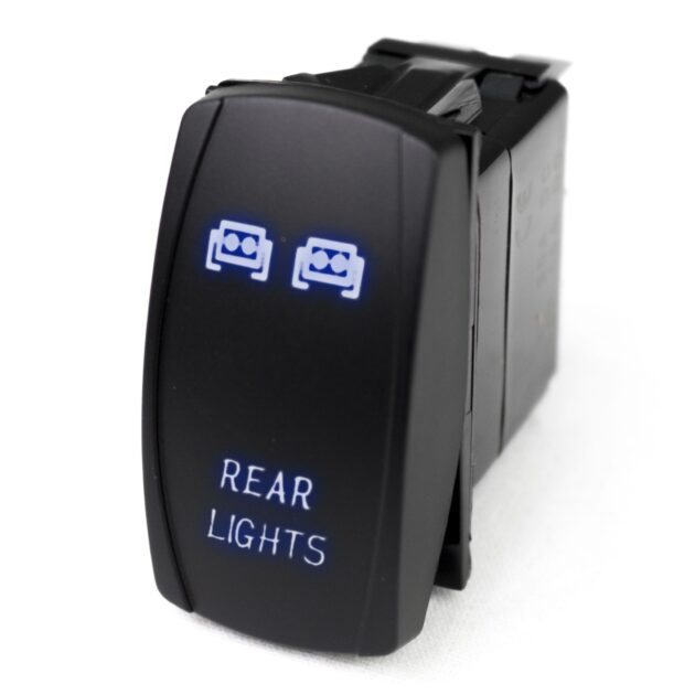 LED Rocker Switch w/ Blue LED Radiance (Rear Lights)