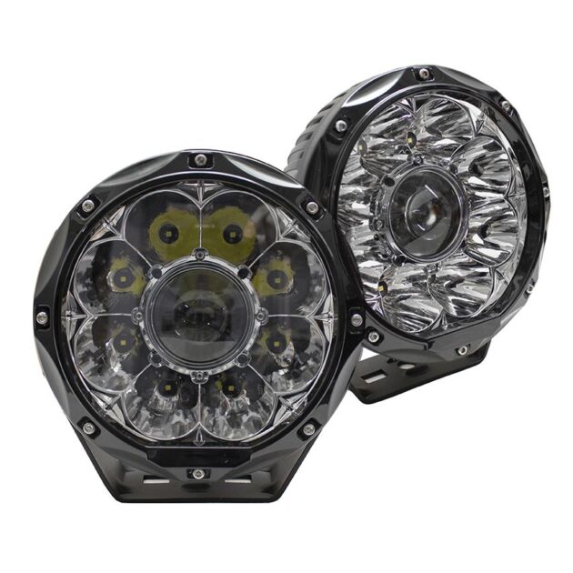 NEXTGEN - 7in LL Series LED & Laser Sealed Beam Auxiliary Work Lights (Pair)