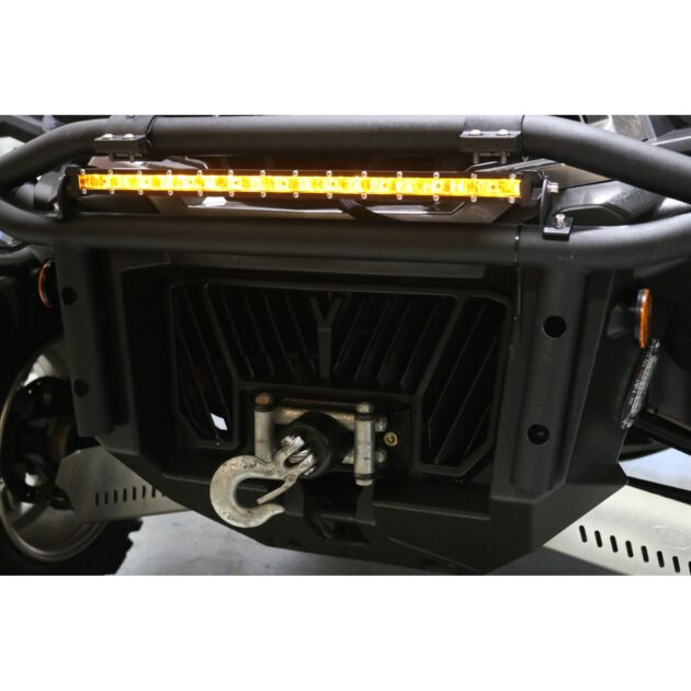 38in 5w LoPro Ultra Slim LED Light Bar with Amber Marker and Running Light Function 180w - Includes Rocker Switch Harness