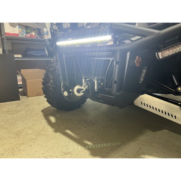 38in 5w LoPro Ultra Slim LED Light Bar with Amber Marker and Running Light Function 180w - Includes Rocker Switch Harness