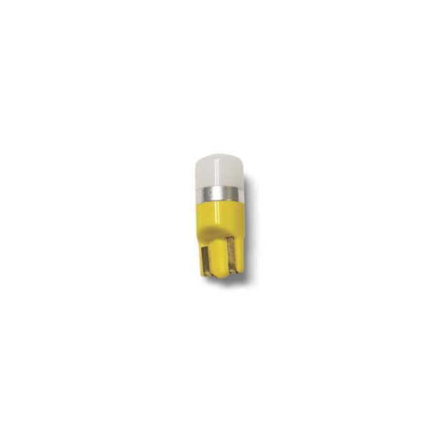 AMBER - Race Sport? T10 194 short bulb with Diffused Dome Cover - Covered diode technology