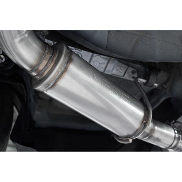 MBRP Exhaust 3" Cat Back, Single Rear Exit, Aluminized Steel