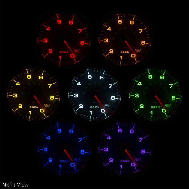 2-1/16 in. FUEL LEVEL, PROGRAMMABLE 0-300 O, SPEK