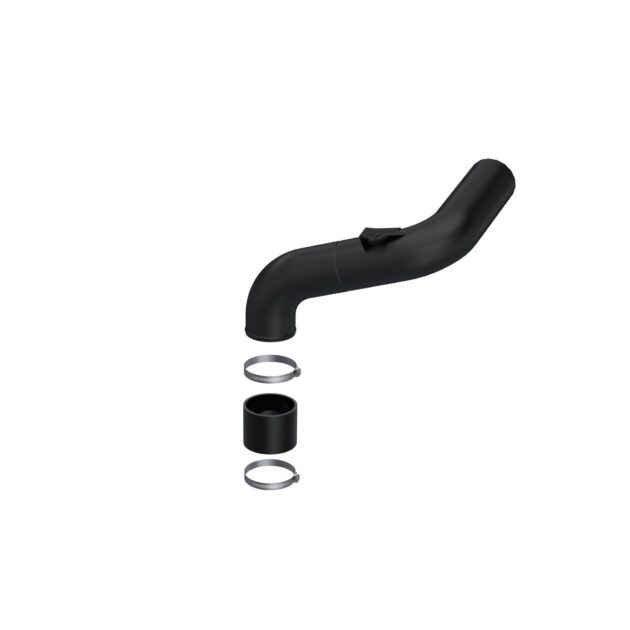 Black-Coated 3.5" Clutch Vent Tube Assembly