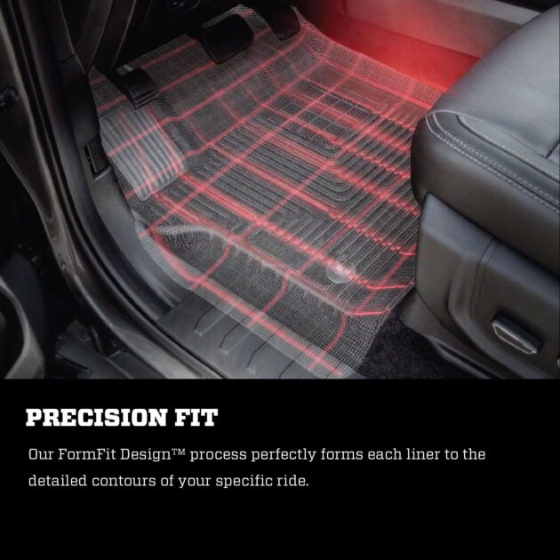 Husky Weatherbeater Front & 2nd Seat Floor Liners (Footwell Coverage) 98203