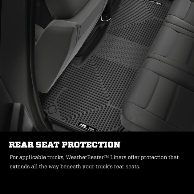 Husky Weatherbeater 2nd Seat Floor Liner 14471