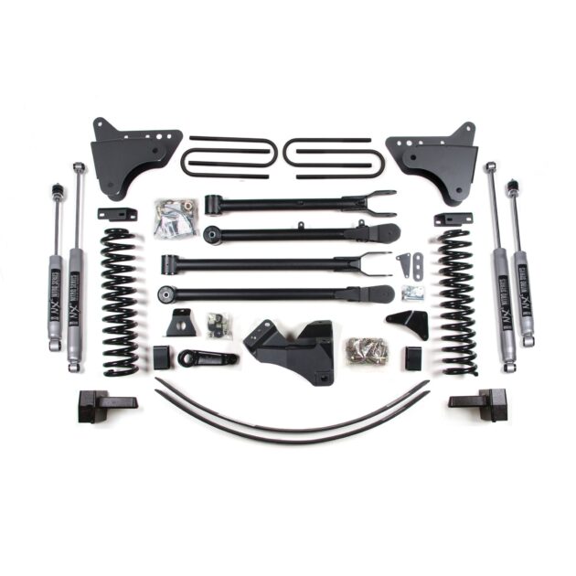 6 Inch Lift Kit w/ 4-Link - Ford F250/F350 Super Duty (05-07) 4WD - Diesel