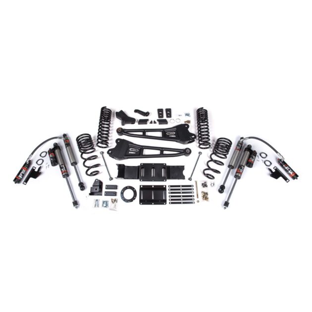 4 Inch Lift Kit w/ Radius Arm - 3 Inch Rear Block - Ram 3500 (19-24) 4WD - Diesel