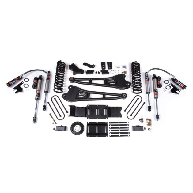 4 Inch Lift Kit w/ Radius Arm - 2 Inch Rear Block - Ram 3500 (19-24) 4WD - Diesel