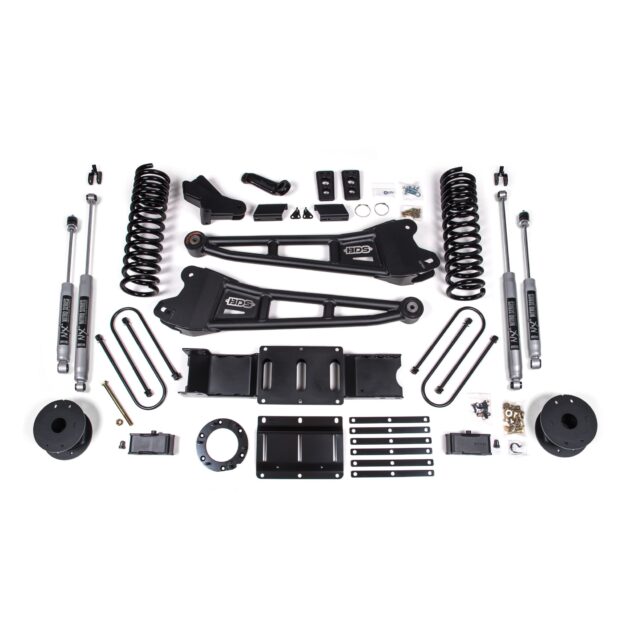 4 Inch Lift Kit w/ Radius Arm - Ram 3500 (19-23) 4WD - Gas