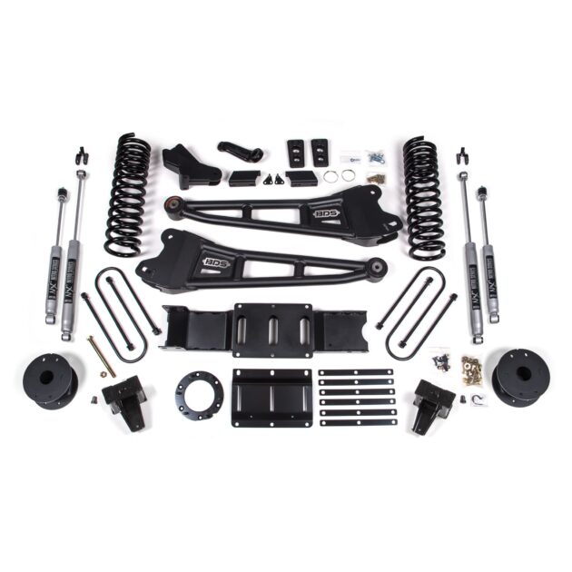 5.5 Inch Lift Kit w/ Radius Arm - Ram 3500 w/ Rear Air Ride (19-24) 4WD - Gas