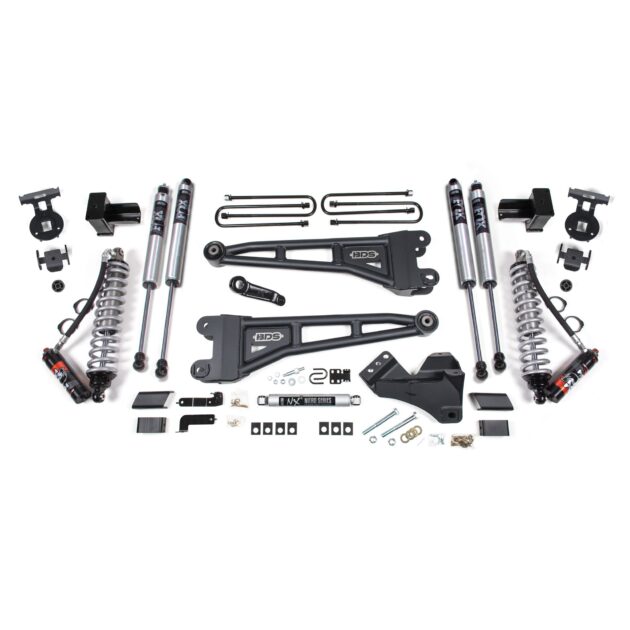 5 Inch Lift Kit w/ Radius Arm - FOX 2.5 Coil-Over Conversion - Performance Elite - Ford F250/F350 Super Duty (23-24) 4WD - Diesel