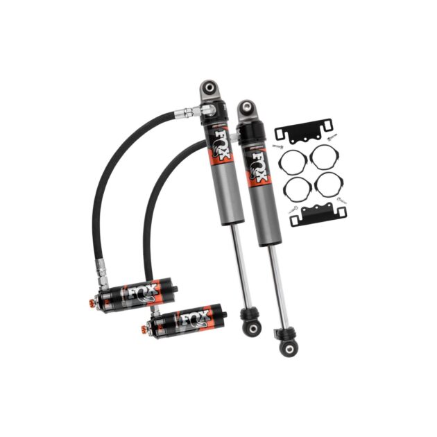 FOX 2.5 Front Shocks w/ DSC Reservoir Adjuster - 3.5-4 Inch Lift - Performance Elite Series - Jeep Wrangler JL (18-24)