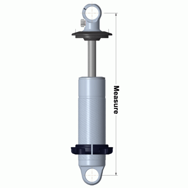 TQ Coil-Overs for 1973-1987 C10. For use with Ridetech 4-Link.