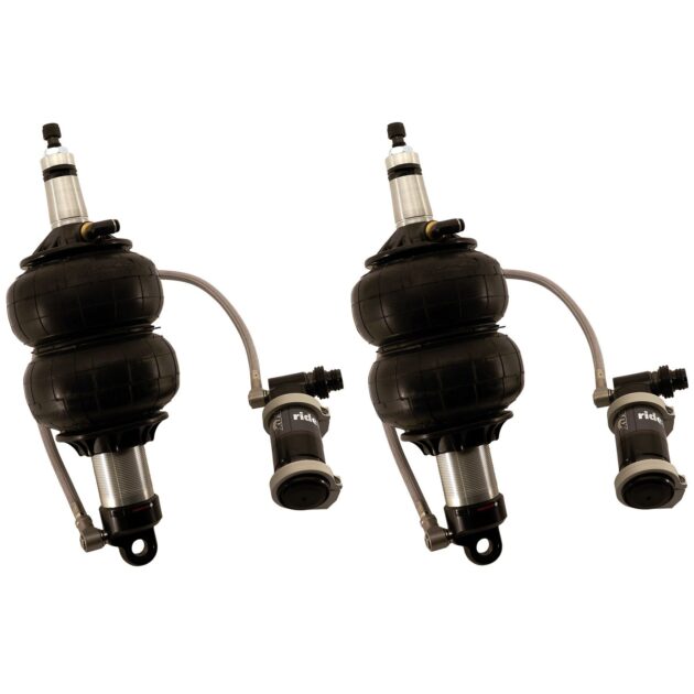 Front TQ Shockwaves, 1000 Series with 2.9" stroke and 2" stud.