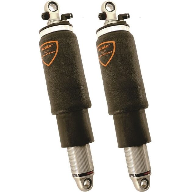 Rear HQ Shockwaves, 7000 Series with 6.9" stroke and 1.7" eye.
