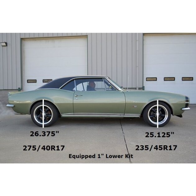 StreetGrip system for 1967-1969 GM F-Body with small block, no bushings or bj.