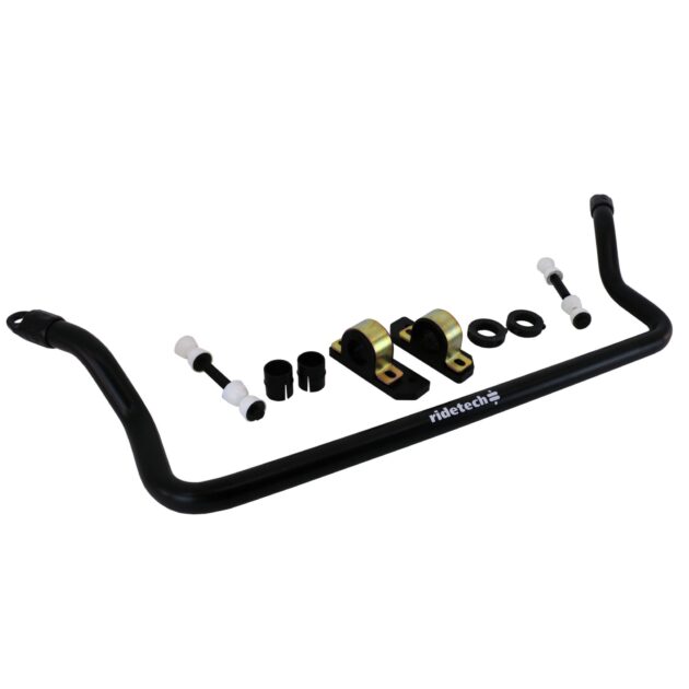 Front sway bar for 1982-2003 S10. For use with stock or Ridetech lower arms.