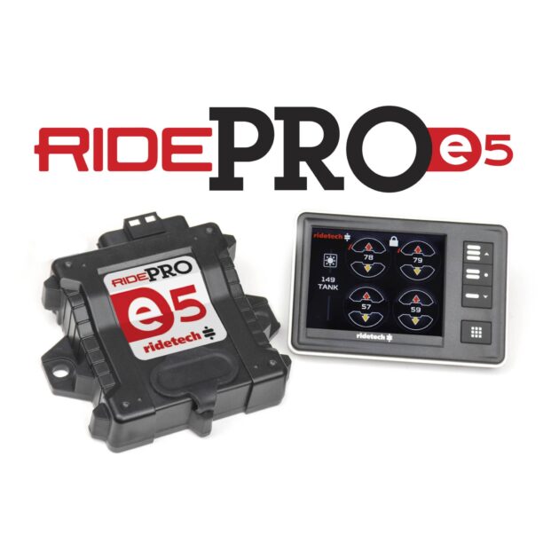 RidePro E5 air suspension control system with 3 gallon tank.